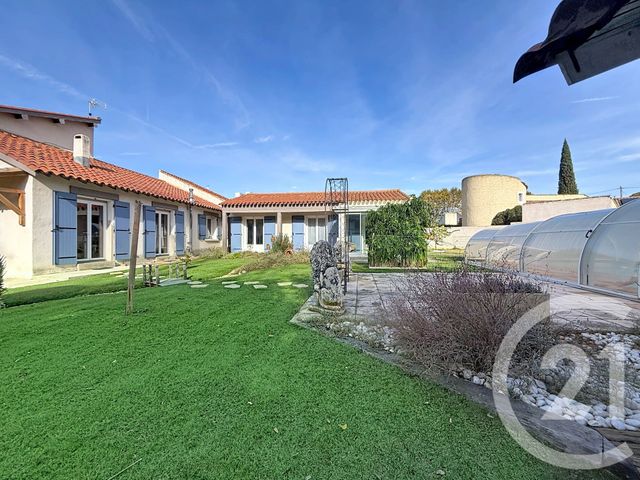 maison à vendre - 8 pièces - 208.0 m2 - LIEURAN LES BEZIERS - 34 - LANGUEDOC-ROUSSILLON - Century 21 Comminges Immobilier