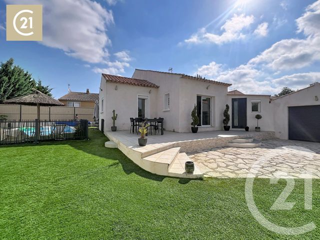maison à vendre - 5 pièces - 123.0 m2 - LIEURAN LES BEZIERS - 34 - LANGUEDOC-ROUSSILLON - Century 21 Comminges Immobilier