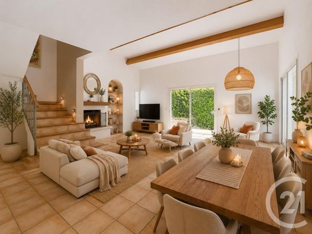 maison à vendre - 8 pièces - 143.0 m2 - BOUJAN SUR LIBRON - 34 - LANGUEDOC-ROUSSILLON - Century 21 Comminges Immobilier